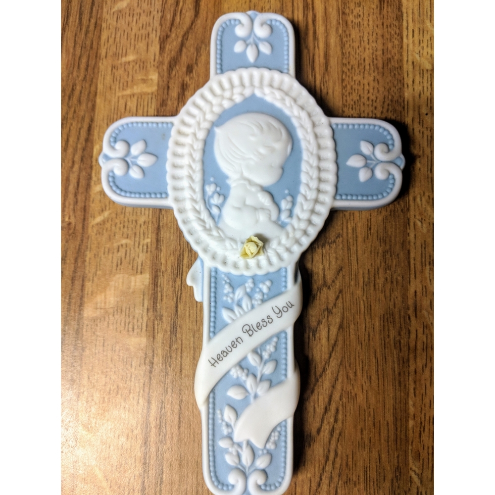 COPY - Precious Moments Christening Cross